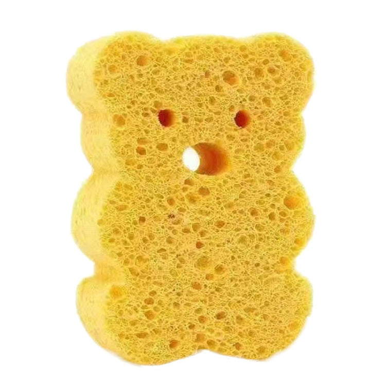 Baby Bathing Wood Pulp Sponge Cute Cartoon Soft Bath Sponge Bath Scrubber, Model: Bear - Bath Brushes & Sponges by PMc TechLife | Online Shopping South Africa | PMc TechLife | Buy Now Pay Later Mobicred