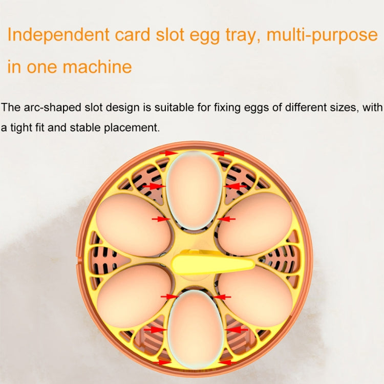 6-Eggs Small Household Experimental Children Smart Chicken Incubators, Spec: Manual UK Plug - Incubators by PMC TechLife | Online Shopping South Africa | PMC TechLife