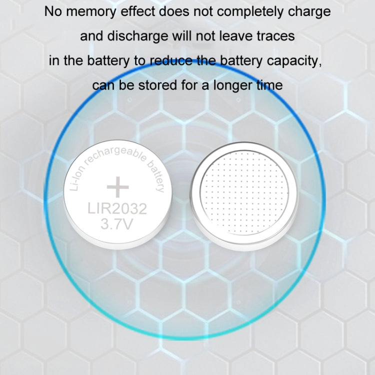 4.2V LIR2032/2450 Button Battery Universal Charger(White With Cable) - Charger & Converter by PMC TechLife | Online Shopping South Africa | PMC TechLife