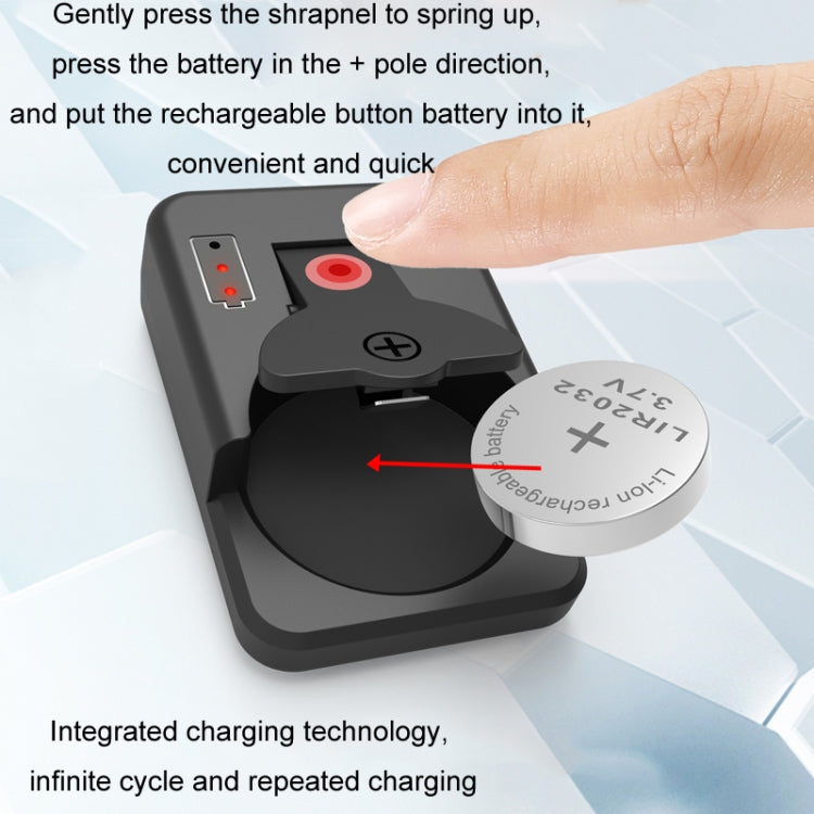 4.2V LIR2032/2450 Button Battery Universal Charger(White With Cable) - Charger & Converter by PMC Jewellery | Online Shopping South Africa | PMC Jewellery