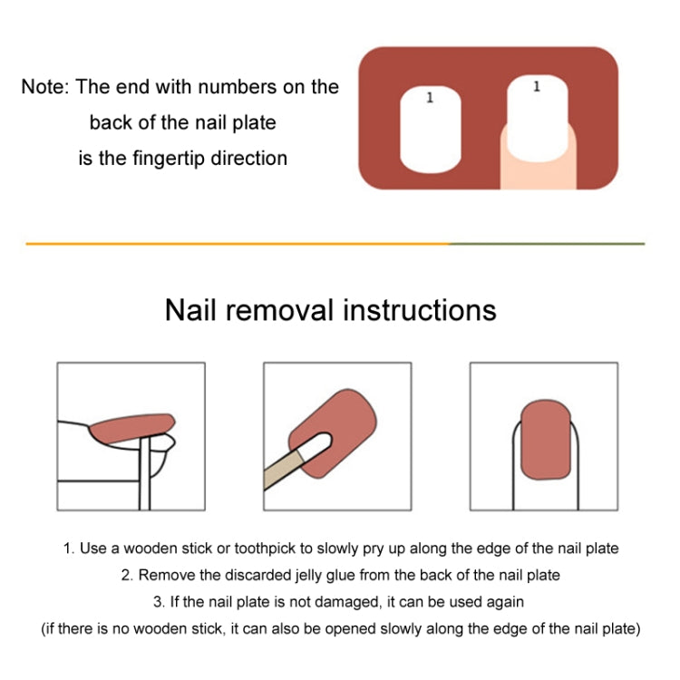 24pcs/box Handmade Nail Glitter Nail Jelly Glue Finished Patch, Color: BY95(Wear Tool Bag) - free shipping - PMC Jewellery - Order now!