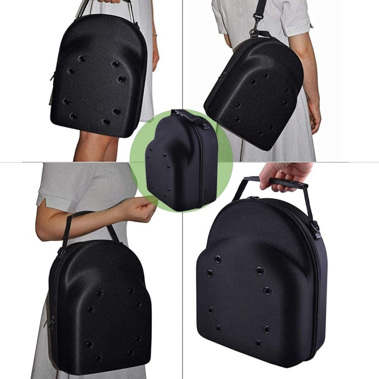 EVA Lightweight Durable Zipper Hat Storage Bag(Black) - Storage Bags by PMC TechLife | Online Shopping South Africa | PMC TechLife