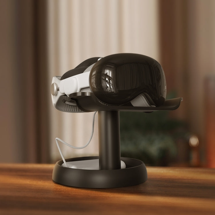 AMVR TYBP1 VR Desktop Storage Display Rack For Apple Vision Pro / Meta Quest 3 / Pico 4 / PlayStation VR 2(Black) - free shipping - PMC TechLife - Order now!