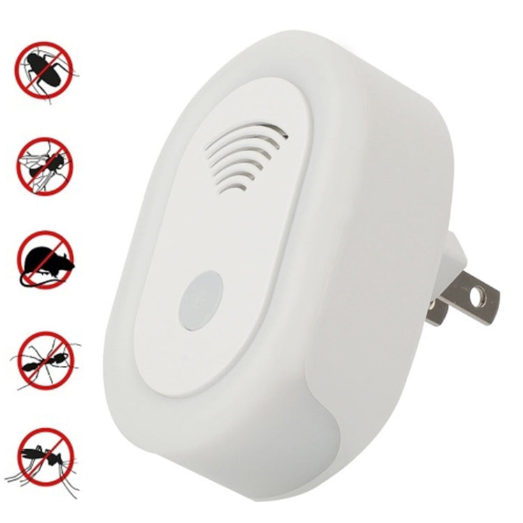 Adjustable Night Light Ultrasonic Mosquito Repeller Mini Home Electronic Mouse Repeller, Spec: EU Plug(White) - Repellents by PMC TechLife | Online Shopping South Africa | PMC TechLife | Buy Now Pay Later Mobicred