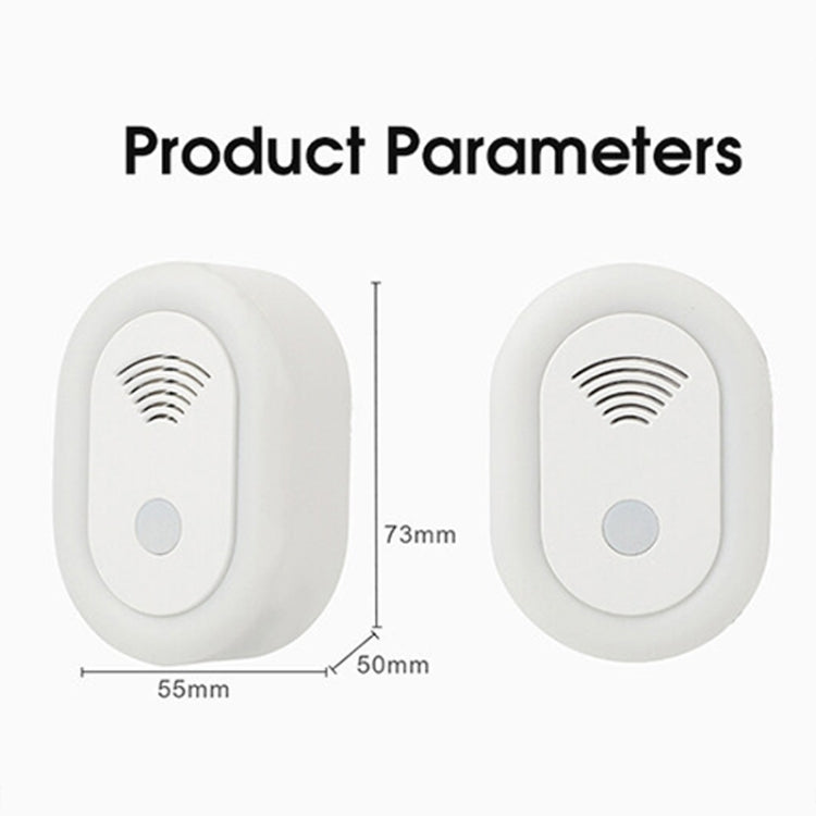 Adjustable Night Light Ultrasonic Mosquito Repeller Mini Home Electronic Mouse Repeller, Spec: EU Plug(White) - Repellents by PMC Jewellery | Online Shopping South Africa | PMC Jewellery | Buy Now Pay Later Mobicred