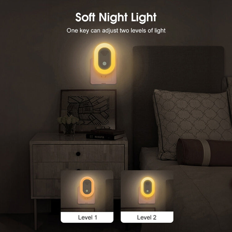 Adjustable Night Light Ultrasonic Mosquito Repeller Mini Home Electronic Mouse Repeller, Spec: UK Plug(White) - free shipping - PMC TechLife - Order now!