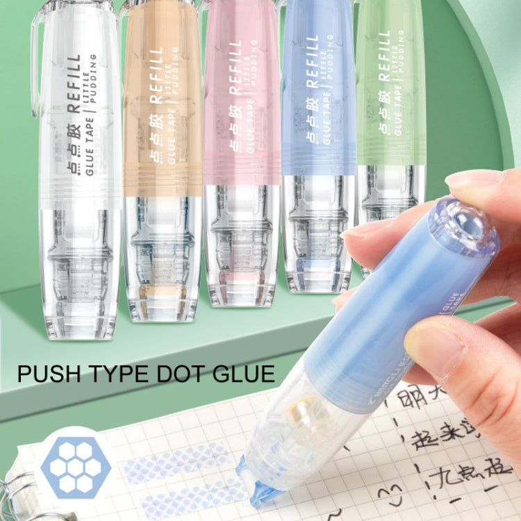 Push-Dry Quick Glue Stick Correction Tape Double Sided Adhesive For Handmade Handbook(Pink) - Tape & Solid glue by PMc TechLife | Online Shopping South Africa | PMc TechLife | Buy Now Pay Later Mobicred