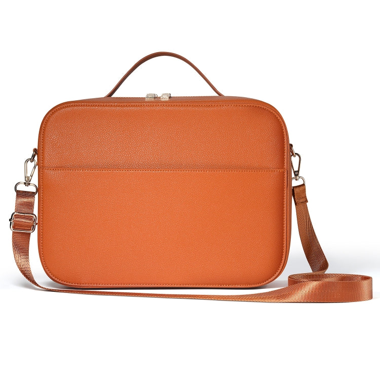 For Apple Vision Pro Headset Multifunctional Storage Bag Carrying Case(Brown) - VR Accessories by PMC TechLife | Online Shopping South Africa | PMC TechLife | Buy Now Pay Later Mobicred