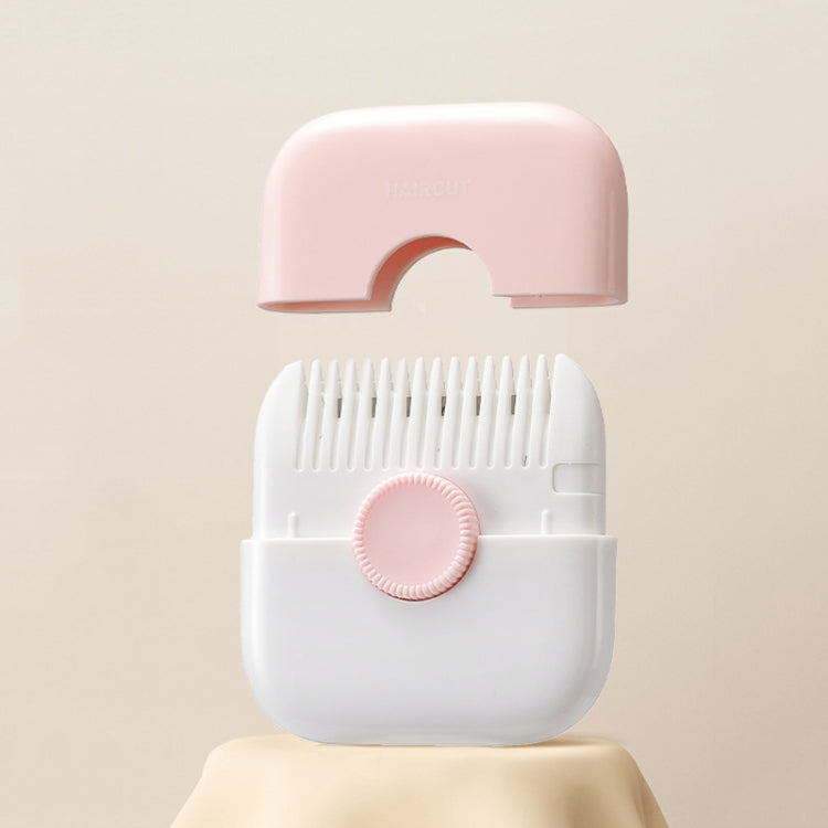 2 In 1 Hair Sharpener Comb Hair Clipper For Chopped Split Ends Cutting Thinning(Pink) - Combs by PMC Jewellery | Online Shopping South Africa | PMC Jewellery | Buy Now Pay Later Mobicred