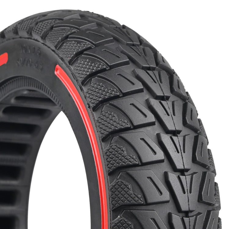 For Ninebot Max G30 Electric Scooter 10 x 2.5 Inch Flick Color Solid Tire(Red) - Accessories & Parts by PMc TechLife | Online Shopping South Africa | PMc TechLife | Buy Now Pay Later Mobicred