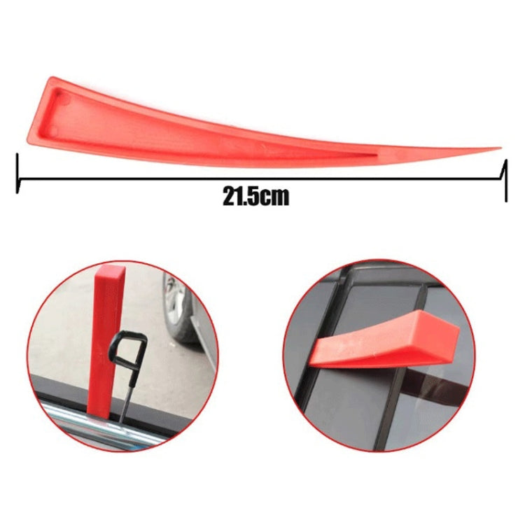Car Air Bag Wedge Pump Audio Disassembly Repair Kit(13pcs/set Red) - Hand Tool Sets by PMC TechLife | Online Shopping South Africa | PMC TechLife | Buy Now Pay Later Mobicred