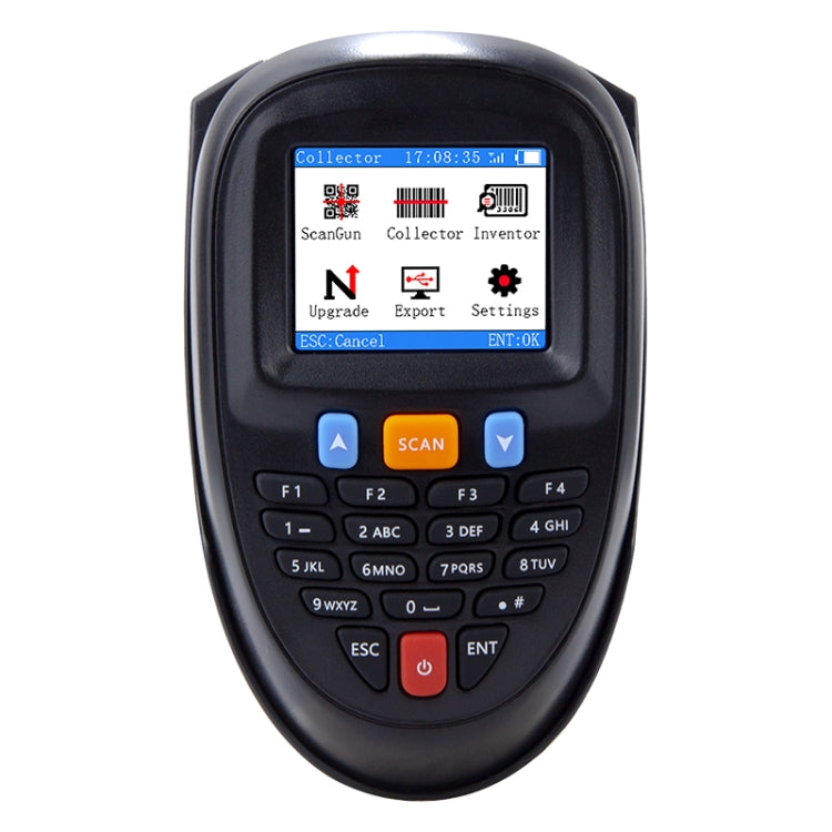 1D Laser  Wireless Barcode Reader Scanner Data Collector With 2.2-Inch LCD Screen - Barcode Scanner by PMC Jewellery | Online Shopping South Africa | PMC Jewellery | Buy Now Pay Later Mobicred