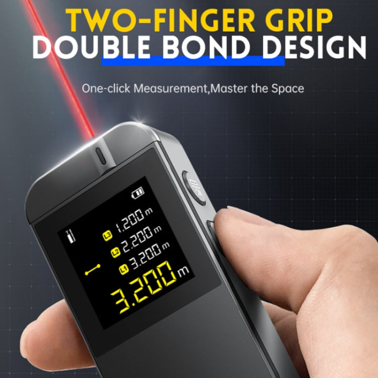 FNIRSI Laser Range Finder Infrared Measuring Ruler(Gray) - free shipping - PMC TechLife - Order now!