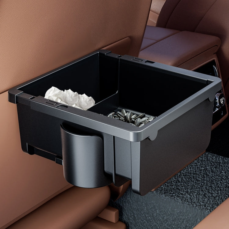 Car Seat Armrest Storage Box Adjustable Tissue Box(Black) - Stowing Tidying by PMC TechLife | Online Shopping South Africa | PMC TechLife | Buy Now Pay Later Mobicred
