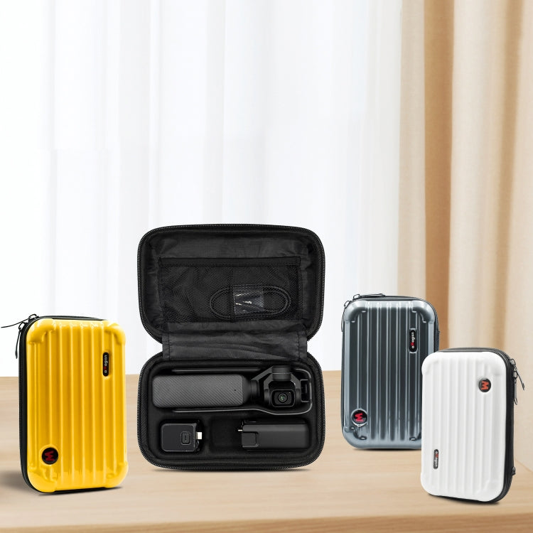 For DJI Osmo Pocket 3 aMagisn Small Organizer Bag Sports Camera Protective Accessories(Yellow) - Case & Bags by aMagisn | Online Shopping South Africa | PMC Jewellery | Buy Now Pay Later Mobicred