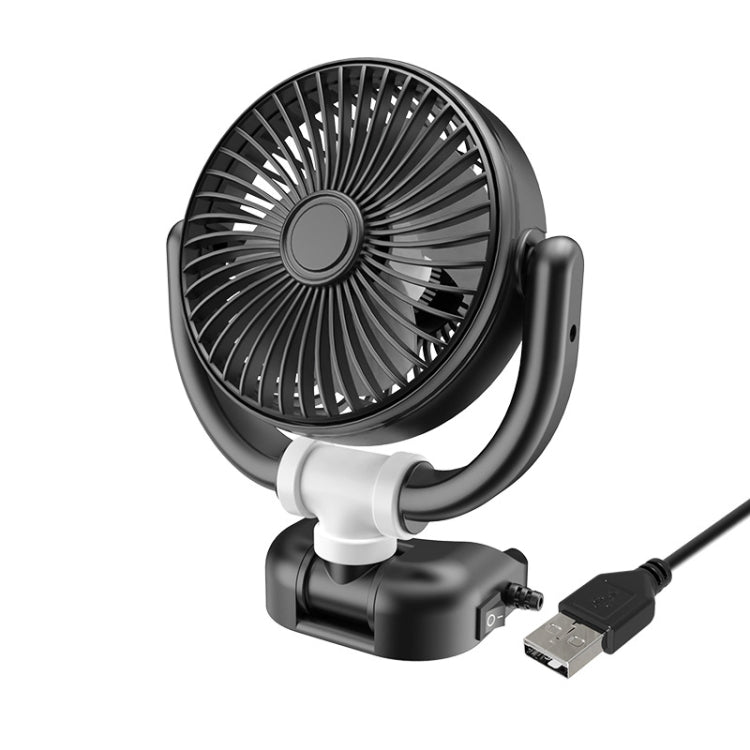 SUITU Car Foldable Cooling Fan Automobile Summer Temperature Reduction Fan, Model: Single 5V USB Energized - Heating & Fans by SUITU | Online Shopping South Africa | PMC TechLife | Buy Now Pay Later Mobicred
