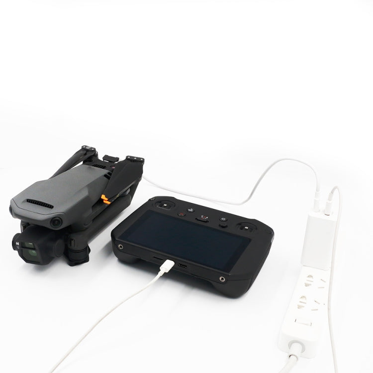For DJI Mavic Series LKTOP 65W GaN Charger AC Adapter with USB-C and USB-A Port US Plug - free shipping - PMC TechLife - Order now!
