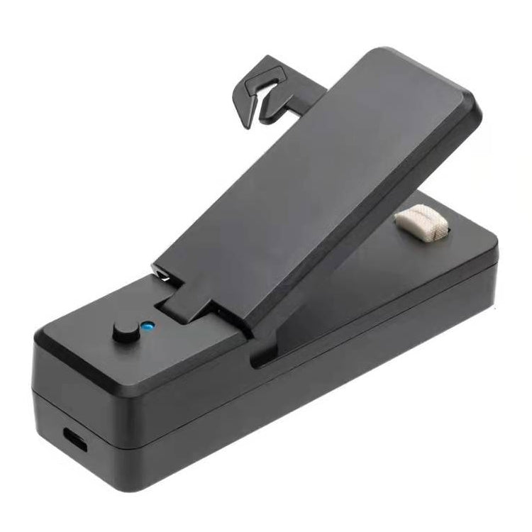 USB Charging Mini Magnetic Sealing Machine Portable Sealing Clip Food Moisture-proof Sealer(Black) - Preservation Supplies by PMC TechLife | Online Shopping South Africa | PMC TechLife | Buy Now Pay Later Mobicred