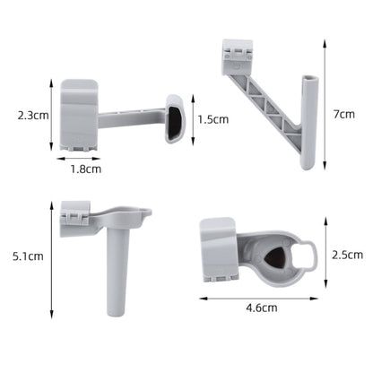 For DJI Mini 4 Pro Drone BRDRC Landing Gear Increased Height Leg(Gray) -  by BRDRC | Online Shopping South Africa | PMC Jewellery | Buy Now Pay Later Mobicred