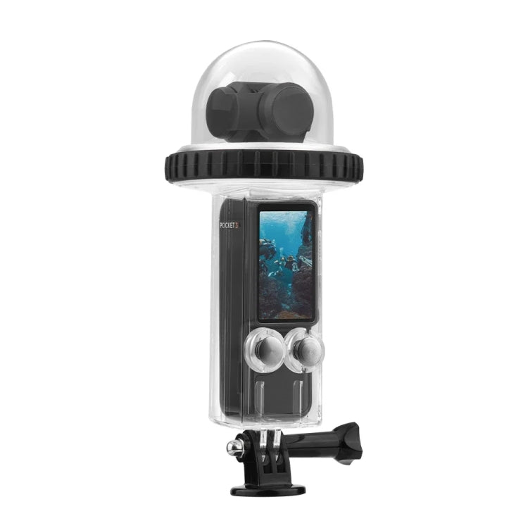 For DJI Osmo Pocket 3 BRDRC 40m Depth Waterproof Case Diving Housing Cover(Black Handle) - Case & Bags by BRDRC | Online Shopping South Africa | PMC Jewellery | Buy Now Pay Later Mobicred