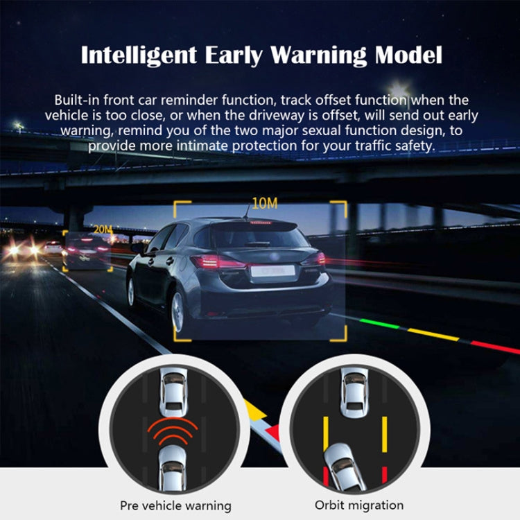 720P High Definition Android Navigation Car Recorder USB Connection ADAS Driving Alert System Logger, Version: 16G - Car DVRs by PMC TechLife | Online Shopping South Africa | PMC TechLife | Buy Now Pay Later Mobicred