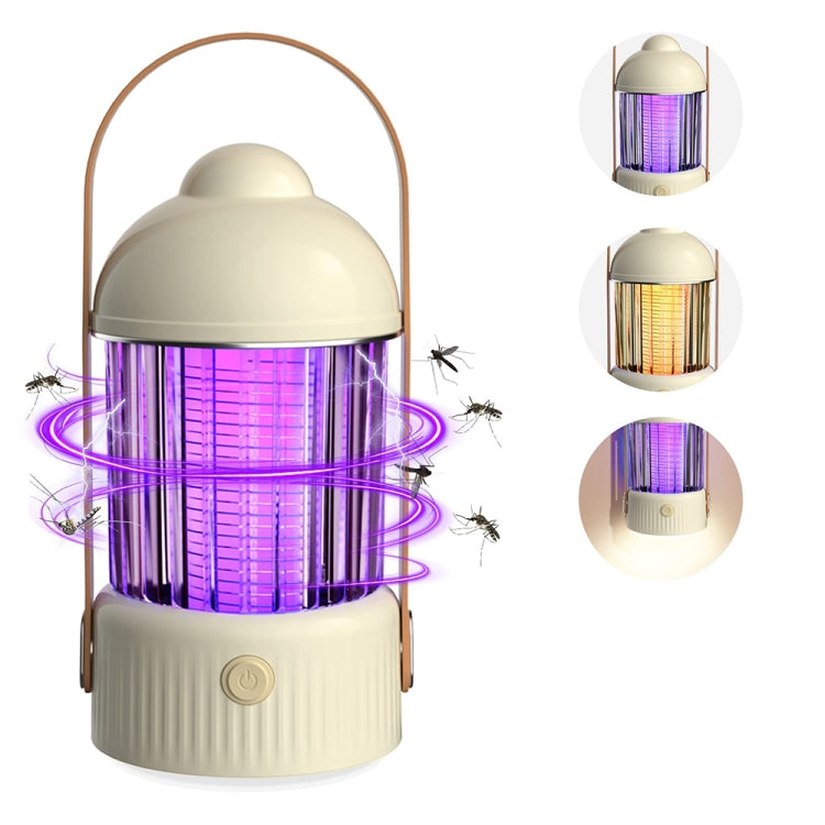 Electric Shock Type Home Night Light Mosquito Killer Outdoor Camping Lamp, Spec: 4000 mAh(Yellow) - Repellents by PMC TechLife | Online Shopping South Africa | PMC TechLife | Buy Now Pay Later Mobicred