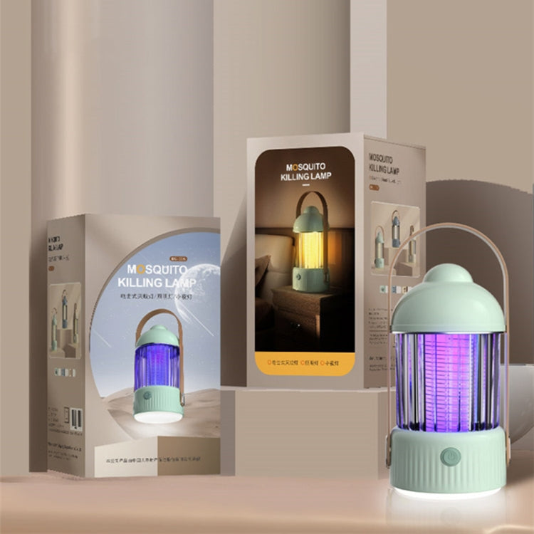 Electric Shock Type Home Night Light Mosquito Killer Outdoor Camping Lamp, Spec: Plug-in Model(Green) - Repellents by PMC TechLife | Online Shopping South Africa | PMC TechLife | Buy Now Pay Later Mobicred