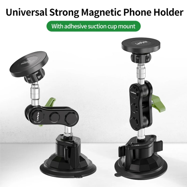 Lanparte Magnetic Car Phone Holder Adjustable Suction Cup Navigation Stand RBA-M01 - Universal Car Holders by Lanparte | Online Shopping South Africa | PMC TechLife | Buy Now Pay Later Mobicred
