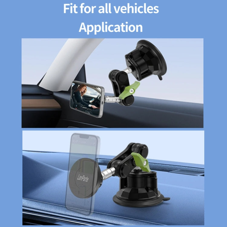 Lanparte Magnetic Car Phone Holder Adjustable Suction Cup Navigation Stand RBA-M01 - Universal Car Holders by Lanparte | Online Shopping South Africa | PMC TechLife | Buy Now Pay Later Mobicred