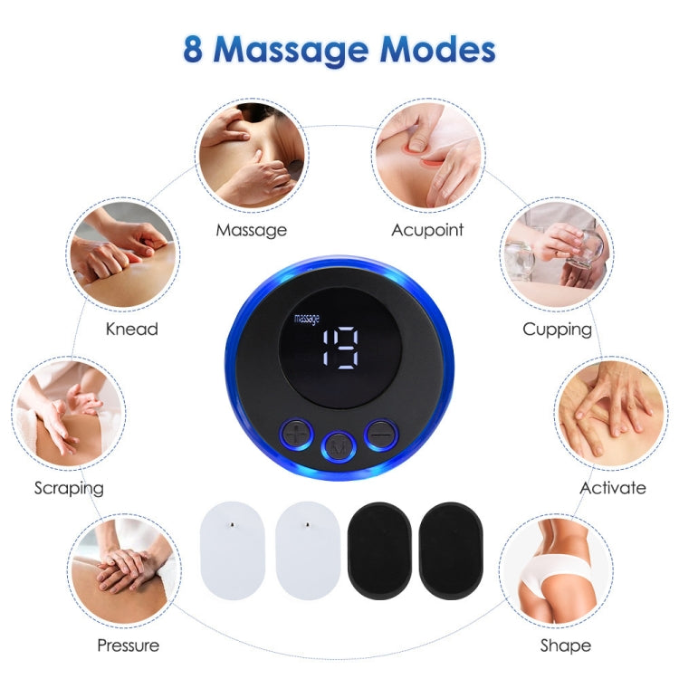 SC-195B Mini Cervical Massage Stickers EMS Pulse Meridian Therapy Instrument, Spec: 4-In-1 Remote Upgrade - free shipping - PMC TechLife - Order now!