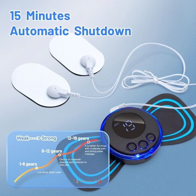 SC-195B Mini Cervical Massage Stickers EMS Pulse Meridian Therapy Instrument, Spec: 2-In-1 Remote Upgrade Jack - free shipping - PMC TechLife - Order now!