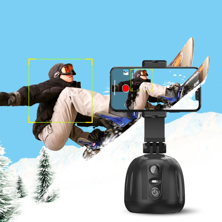 360 Degree Intelligent Follow Live Video Recording Desktop Stabilizer(White) - Handheld Gimbals by PMC TechLife | Online Shopping South Africa | PMC TechLife | Buy Now Pay Later Mobicred
