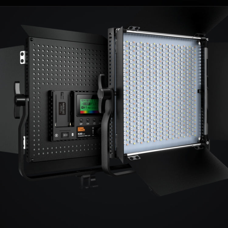 Pixel K80 RGB 45W 2600-10000K 552 LEDs Photography Fill Light Panel Lamp With LCD Display,US Plug Standard Set - free shipping - PMC TechLife - Order now!
