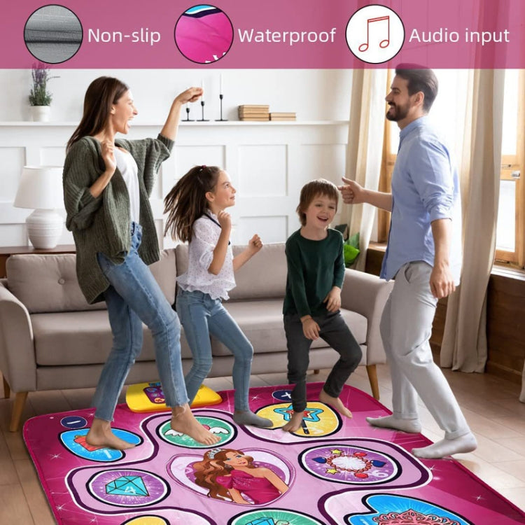 Children Music Dance Mat Electronic Music Dancing Game Pad Music Box Toys(Pink Purple) - Music Toys by PMC Jewellery | Online Shopping South Africa | PMC Jewellery