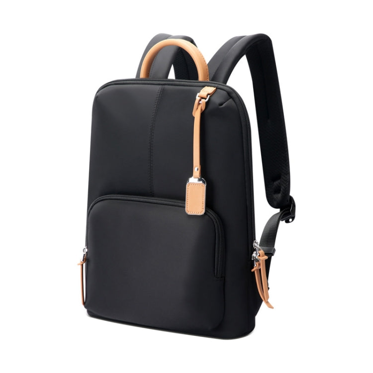 Bopai 62-126521 14-inch Laptop Thin and Light Business Waterproof Backpack(Black) - free shipping - PMC Jewellery - Order now!