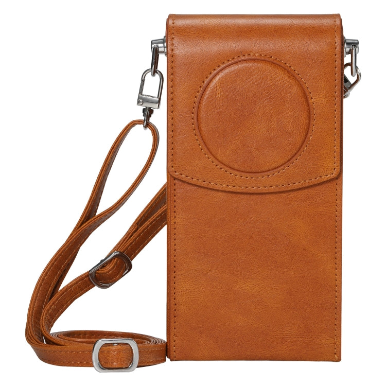 For Apple Vision Pro Power Organizer Case Carrying Bag(Brown) - VR Accessories by PMC TechLife | Online Shopping South Africa | PMC TechLife | Buy Now Pay Later Mobicred
