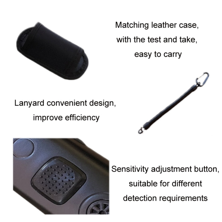 Mini Waterproof Handheld Metal Positioning Rod Detector(Orange) - Metal Detector by PMC TechLife | Online Shopping South Africa | PMC TechLife | Buy Now Pay Later Mobicred
