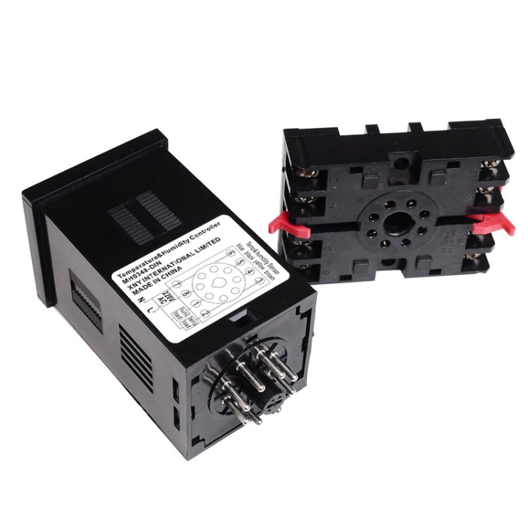 SINOTIMER MH0348-DIN Intelligent High-Precision Temperature Humidity Controller Guide Rail Installation - free shipping - PMC TechLife - Order now!