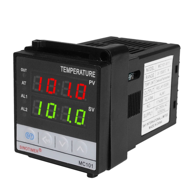SINOTIMER MC101 Universal Input Short Case PID Intelligent Temperature Controller Meter Heating Cooling Relay SSR Solid State Output - Thermostat & Thermometer by SINOTIMER | Online Shopping South Africa | PMC TechLife | Buy Now Pay Later Mobicred