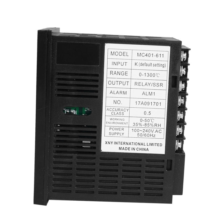 SINOTIMER MC401 Universal Input Short Case PID Intelligent Temperature Controller Meter Heating Cooling Relay SSR Solid State Output - Thermostat & Thermometer by SINOTIMER | Online Shopping South Africa | PMC TechLife | Buy Now Pay Later Mobicred