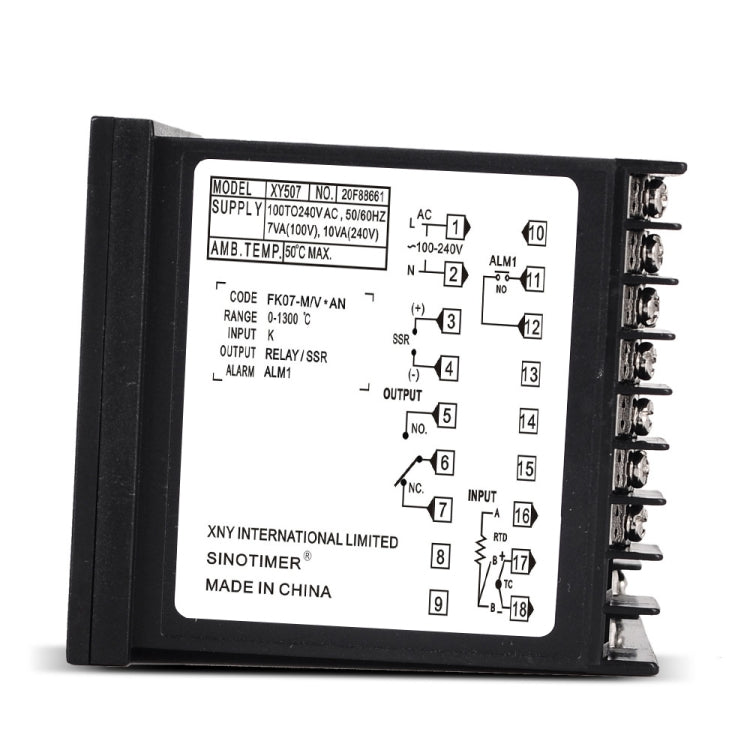 SINOTIMER XY507 Smart Temperature Control Instrument Short Shell PID Heating Relay SSR Solid State Output - free shipping - PMC TechLife - Order now!