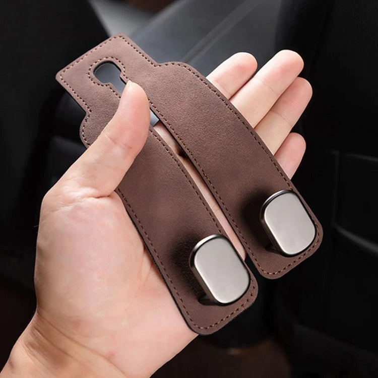 Car Seat Mack Multifunctional Metal Hook Mobile Phone Holder, Style: No Mark(Gray) - Auto Fastener & Clips by PMC TechLife | Online Shopping South Africa | PMC TechLife | Buy Now Pay Later Mobicred