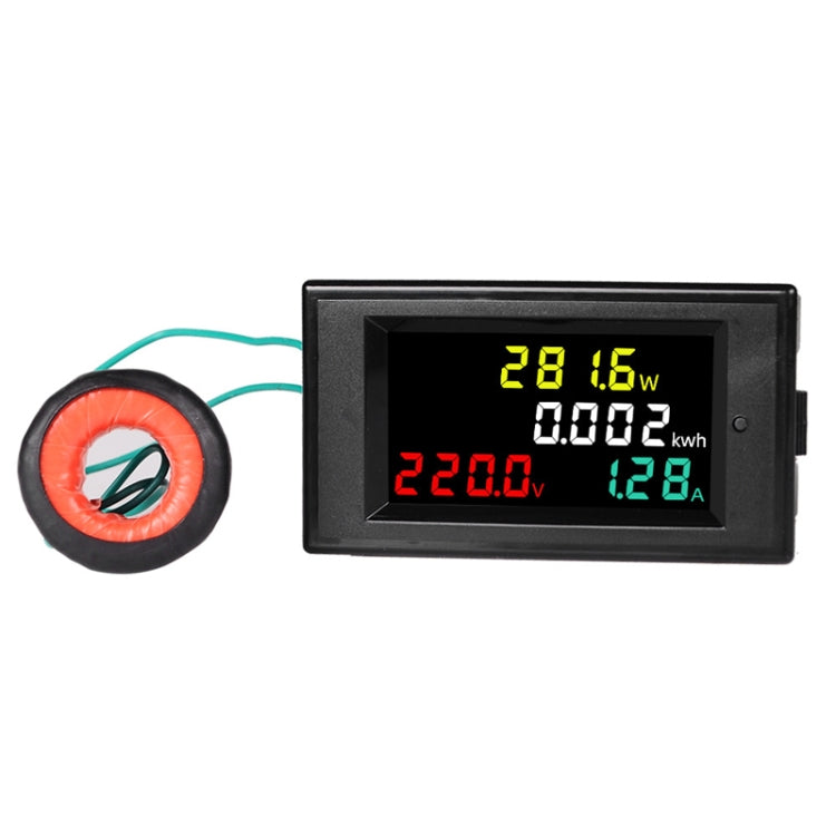 SINOTIMER SPM002 Liquid Crystals AC Digital Voltage And Current Meter Power Monitor, Specification: AC200-450V 100A - Current & Voltage Tester by SINOTIMER | Online Shopping South Africa | PMC TechLife | Buy Now Pay Later Mobicred