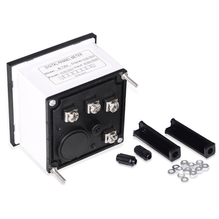 SINOTIMER N-72V AC Voltage Signal Indicator Square Turntable LED Digital Display Voltmeter - free shipping - PMC TechLife - Order now!