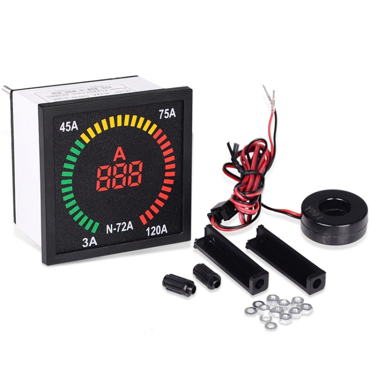 SINOTIMER N-72A AC Current Signal Indicator Square Turntable LED Digital Ammeter - free shipping - PMC TechLife - Order now!