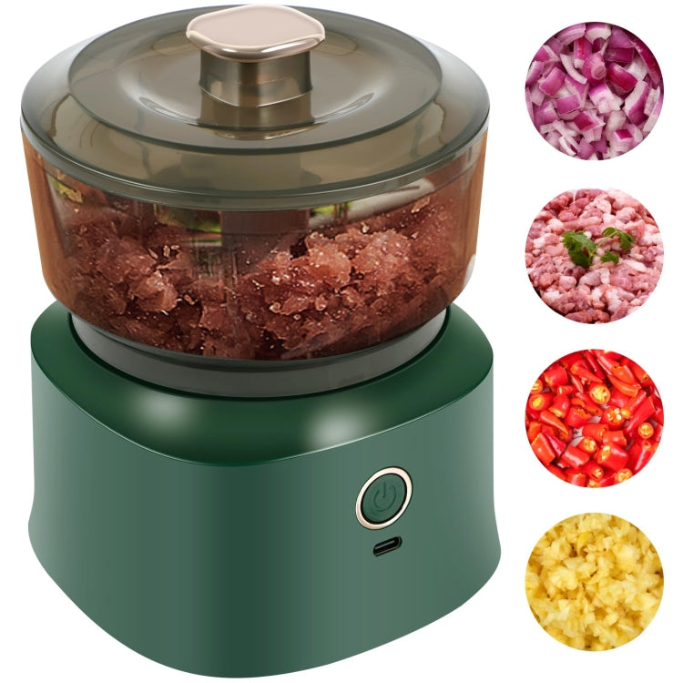 JRQ-01 Home Wireless Electric Meat Grinder Kitchen Garlic Pounder, Size: Double-click(Coffee) - Stirrer & Squeezer by PMC TechLife | Online Shopping South Africa | PMC TechLife | Buy Now Pay Later Mobicred