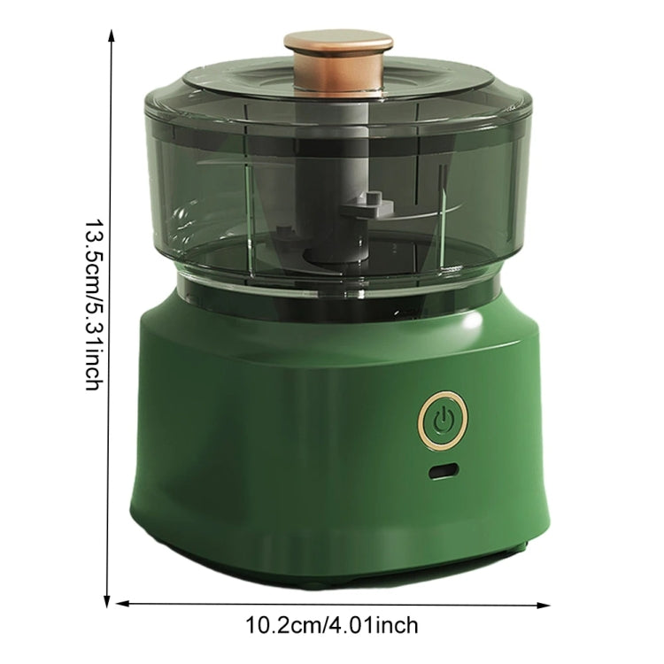 JRQ-01 Home Wireless Electric Meat Grinder Kitchen Garlic Pounder, Size: Double-click(Coffee) - Stirrer & Squeezer by PMC TechLife | Online Shopping South Africa | PMC TechLife | Buy Now Pay Later Mobicred
