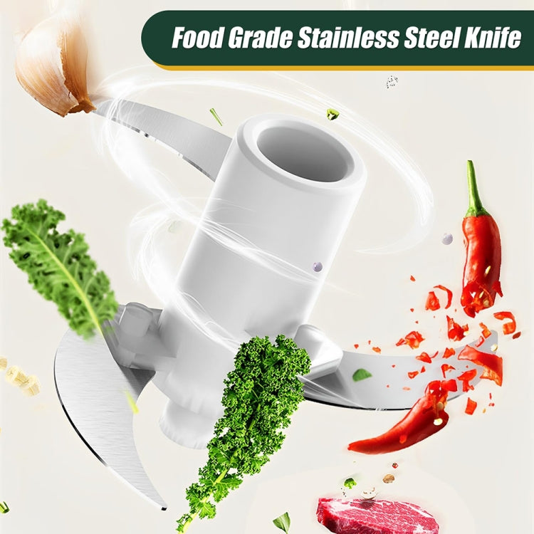 JRQ-01 Home Wireless Electric Meat Grinder Kitchen Garlic Pounder, Size: Double-click(Coffee) - Stirrer & Squeezer by PMC TechLife | Online Shopping South Africa | PMC TechLife | Buy Now Pay Later Mobicred