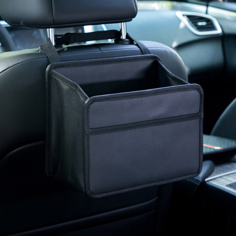 Car Hanging Garbage Bag Multifunctional Folding Storage Box, Model: H613 Litchi Pattern - Stowing Tidying by PMC TechLife | Online Shopping South Africa | PMC TechLife | Buy Now Pay Later Mobicred