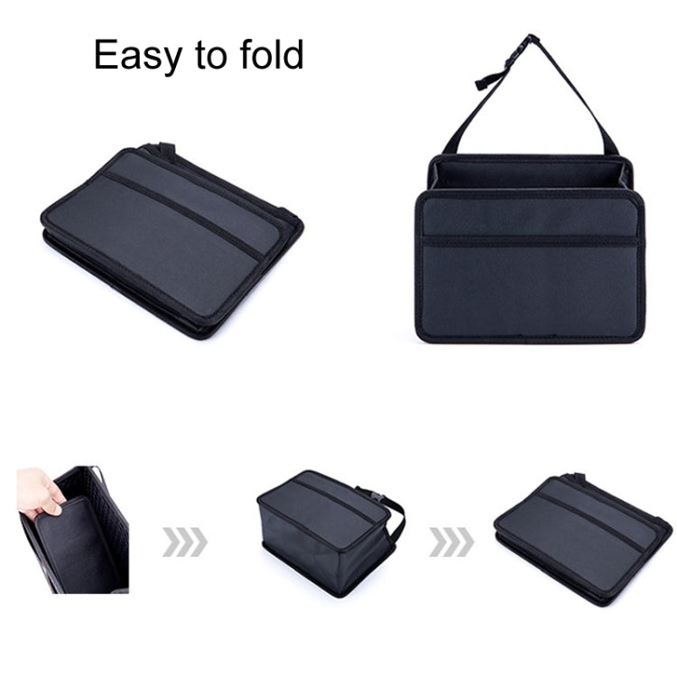 Car Hanging Garbage Bag Multifunctional Folding Storage Box, Model: H613 Litchi Pattern - Stowing Tidying by PMC TechLife | Online Shopping South Africa | PMC TechLife | Buy Now Pay Later Mobicred